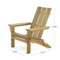 Sedia Adirondack pieghevole