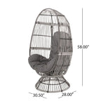 Swivel Patio Egg Chair