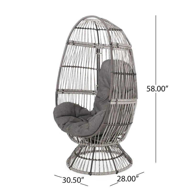 Swivel Patio Egg Chair