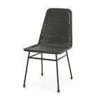 Madison Outdoor Rattan Dining Chair (Set of 2) by Christopher Knight Home