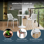 Frond and Form 4-Person Outdoor Round Dining Set