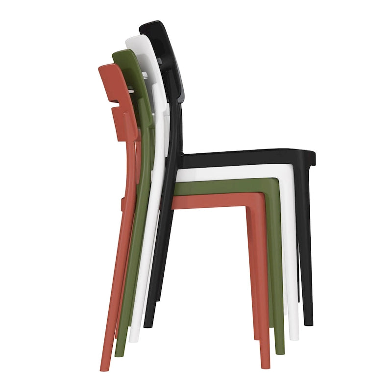 Frond and Form 4-Person Outdoor Round Dining Set