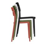Frond and Form 4-Person Outdoor Round Dining Set