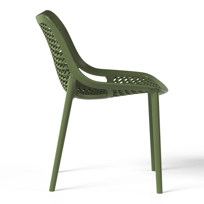 Frond and Form 4-Person Outdoor Round Dining Set