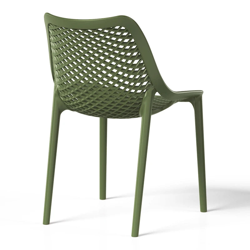 Frond and Form 4-Person Outdoor Round Dining Set