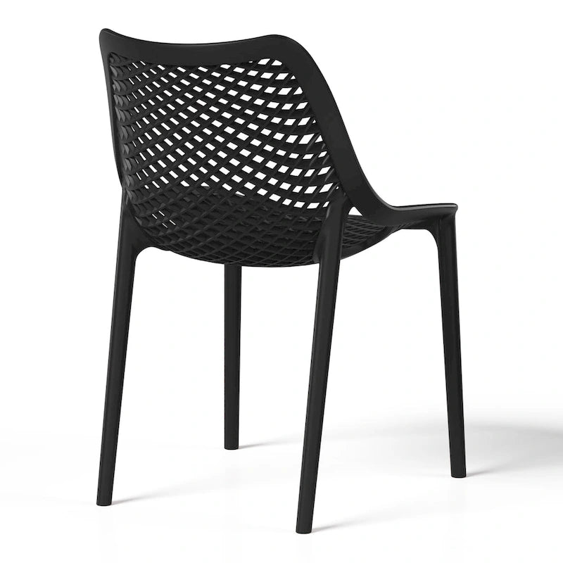 Frond and Form 4-Person Outdoor Round Dining Set