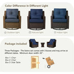 Murphy 8-Piece Outdoor Wicker Patio Furniture Conversation Sofa Sets