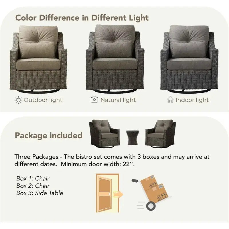 Murphy 8-Piece Outdoor Wicker Patio Furniture Conversation Sofa Sets
