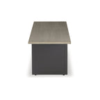 Signature Design by Ashley Bree Zee Gray 8-Piece Outdoor Sectional - 152  W x 152  D x 35  H