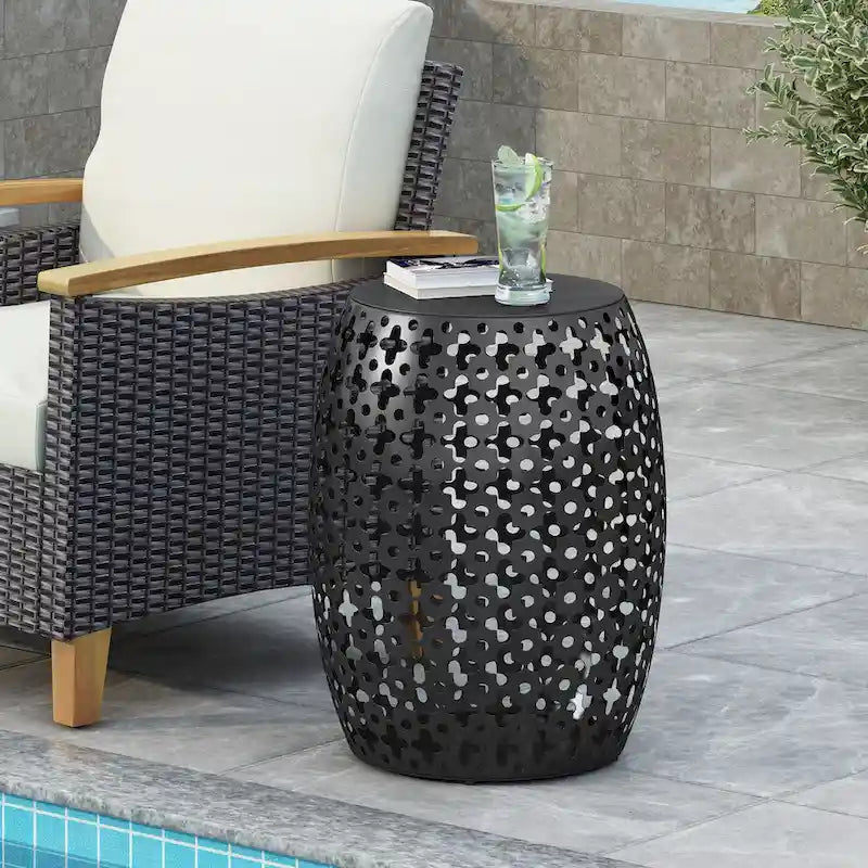 Metal end Table -Large