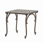 outdoor CAST END TABLE,SET OF 2 PCS