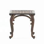 outdoor CAST END TABLE,SET OF 2 PCS