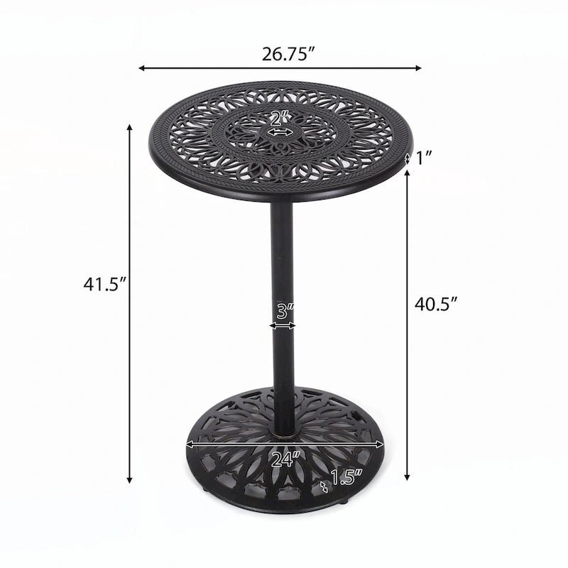 Outdoor CAST BAR TABLE