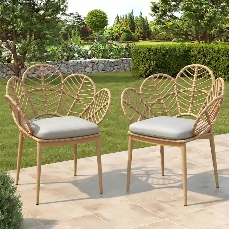 Christopher Knight Home- Sophia Outdoor Fabric Dining Chair (Set of 2)