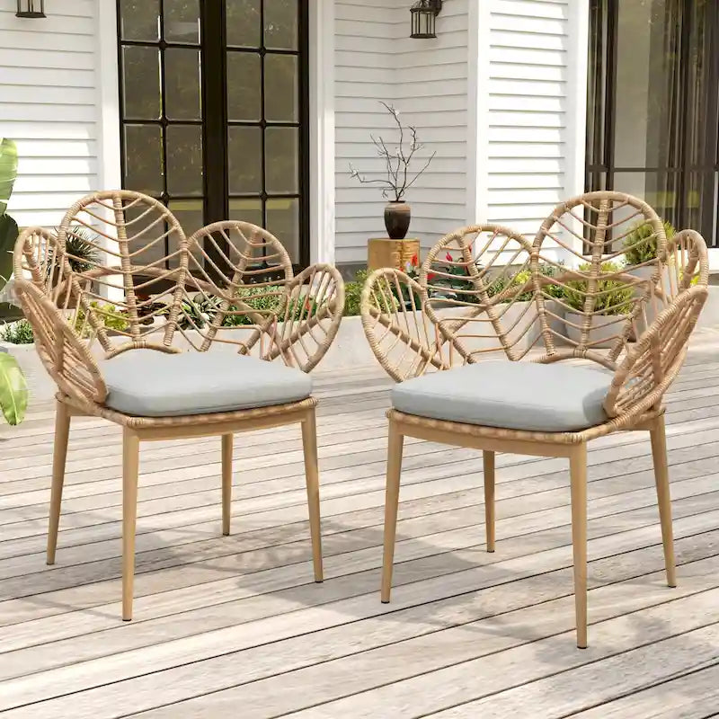 Christopher Knight Home- Sophia Outdoor Fabric Dining Chair (Set of 2)