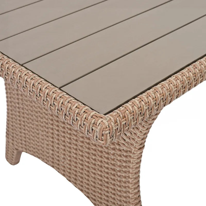 6-Piece Outdoor Rattan Wicker Set