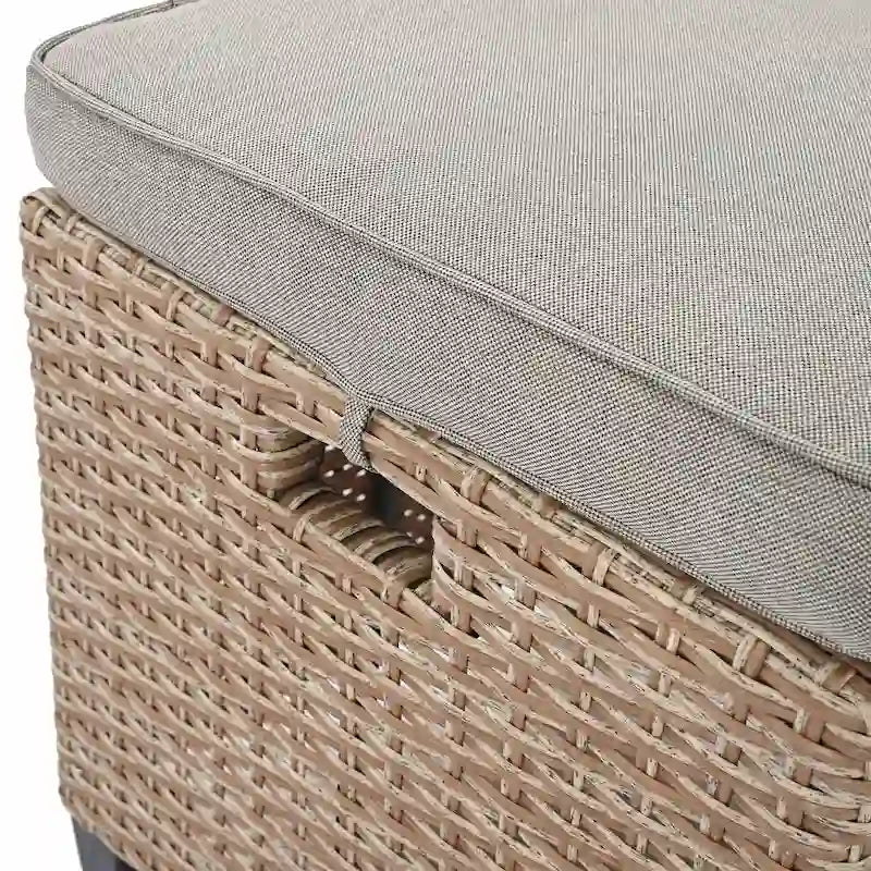 6-Piece Outdoor Rattan Wicker Set