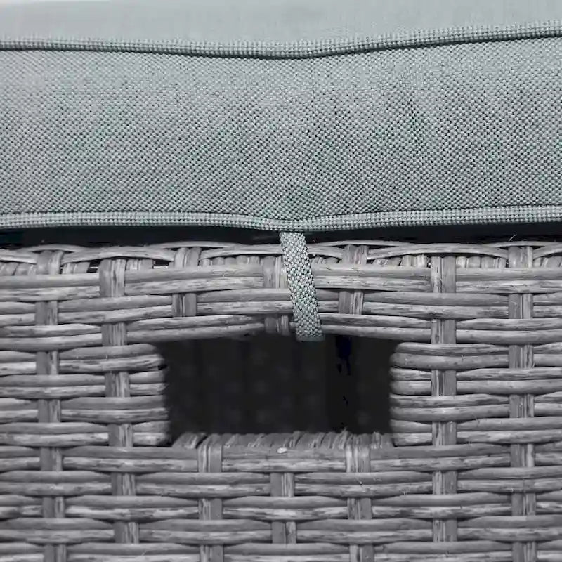 6-Piece Outdoor Rattan Wicker Set