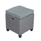 6-Piece Outdoor Rattan Wicker Set