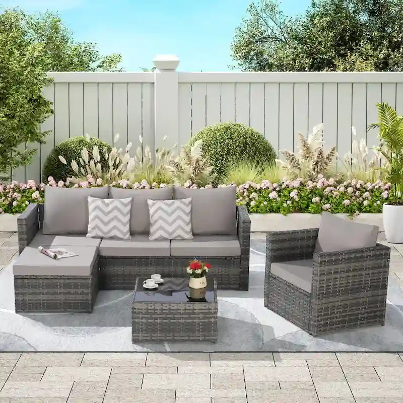 3 Pieces Patio Furniture Set
