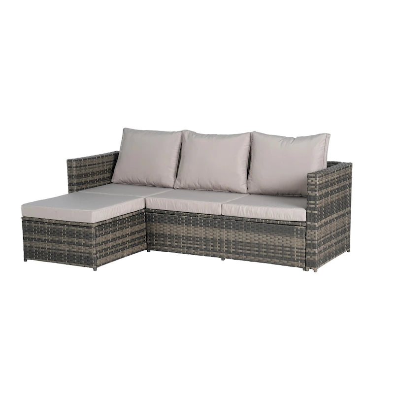 3 Pieces Patio Furniture Set