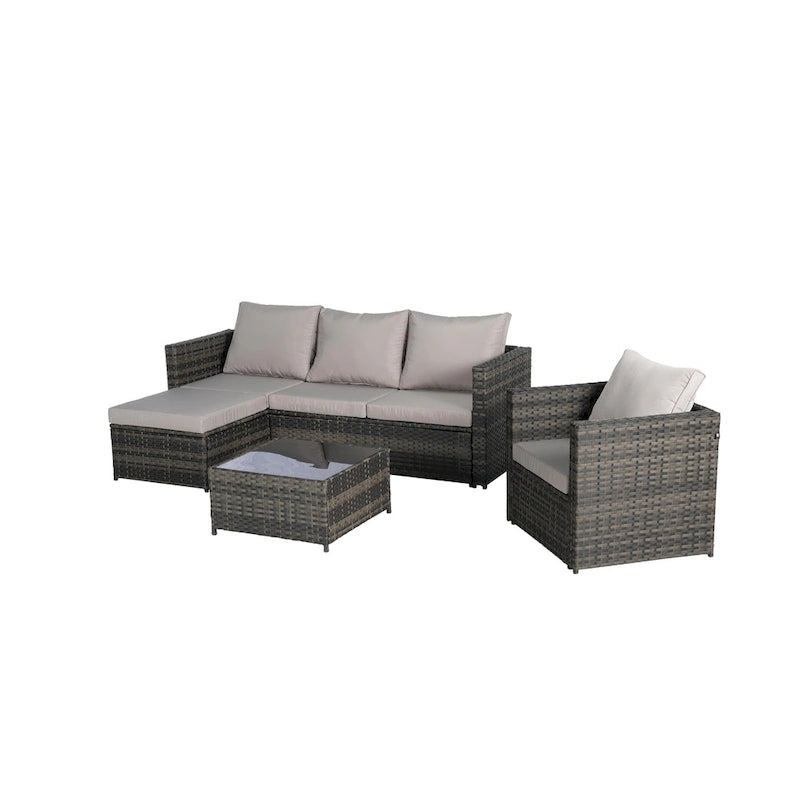 3 Pieces Patio Furniture Set