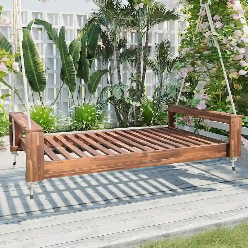 Twin Size Porch Swing Bed Seating Group