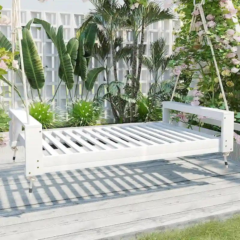 Twin Size Porch Swing Bed Seating Group