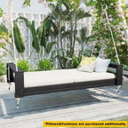 Twin Size Porch Swing Bed Seating Group