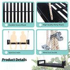 Twin Size Porch Swing Bed Seating Group