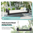 Twin Size Porch Swing Bed Seating Group