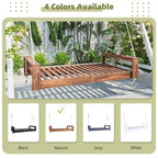 Twin Size Porch Swing Bed Seating Group
