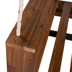 Twin Size Porch Swing Bed Seating Group