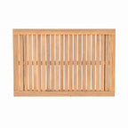 Outdoor 2-piece Acacia Wood and Rope Patio Chat Set