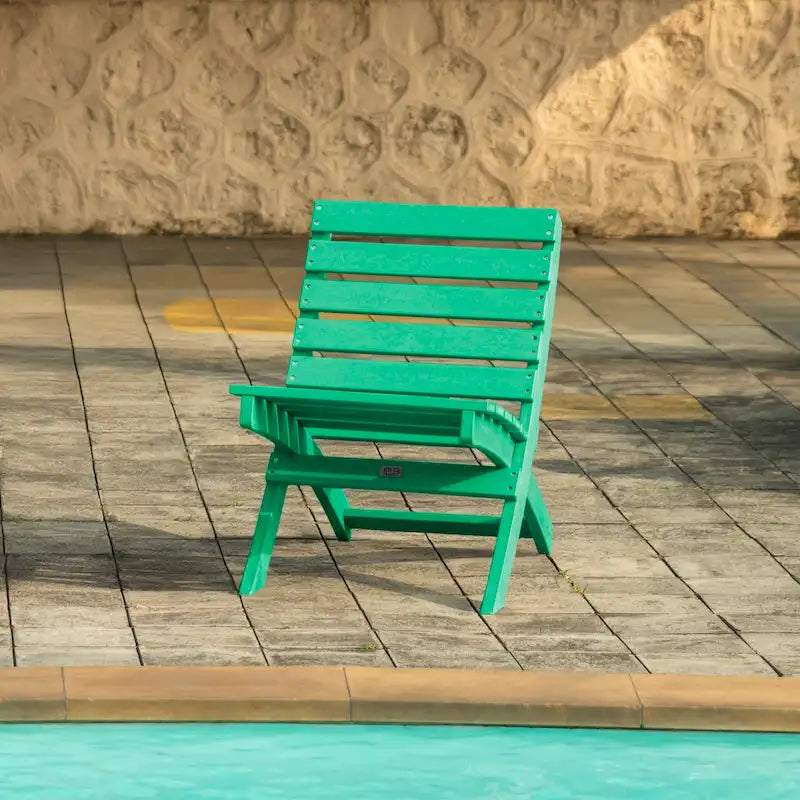 Versailles Fully Assembed All-Weather HDPE Outdoor Folding Patio Chair