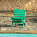 Versailles Fully Assembed All-Weather HDPE Outdoor Folding Patio Chair