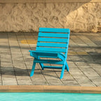 Versailles Fully Assembed All-Weather HDPE Outdoor Folding Patio Chair