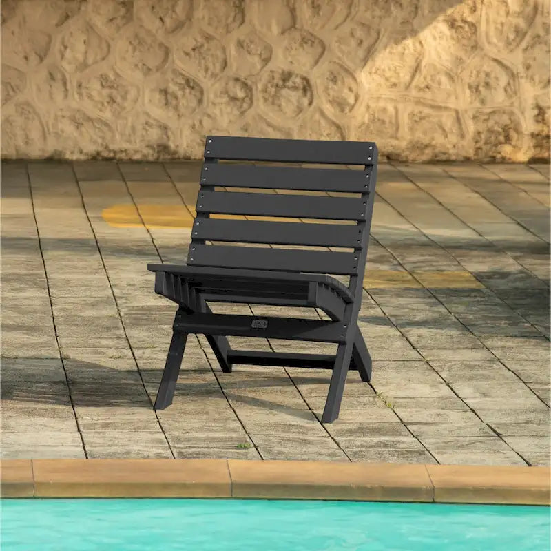 Versailles Fully Assembed All-Weather HDPE Outdoor Folding Patio Chair