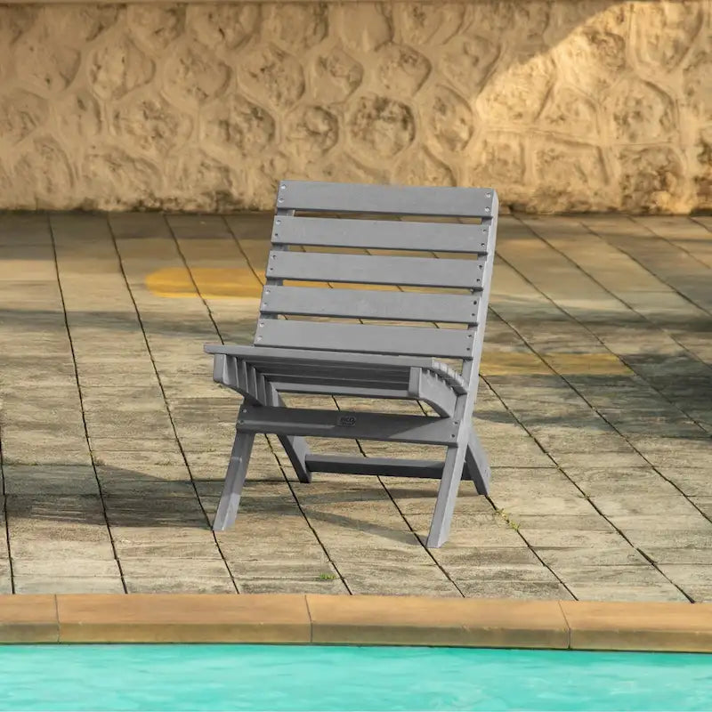 Versailles Fully Assembed All-Weather HDPE Outdoor Folding Patio Chair