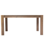 7-Piece Outdoor Patio Acacia Wood Dining Set with Rectangular Table and 6 Cushioned Chairs