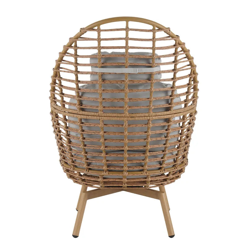 Christopher Knight Home - Mendoza Outdoor PE Rattan Lounge Chair