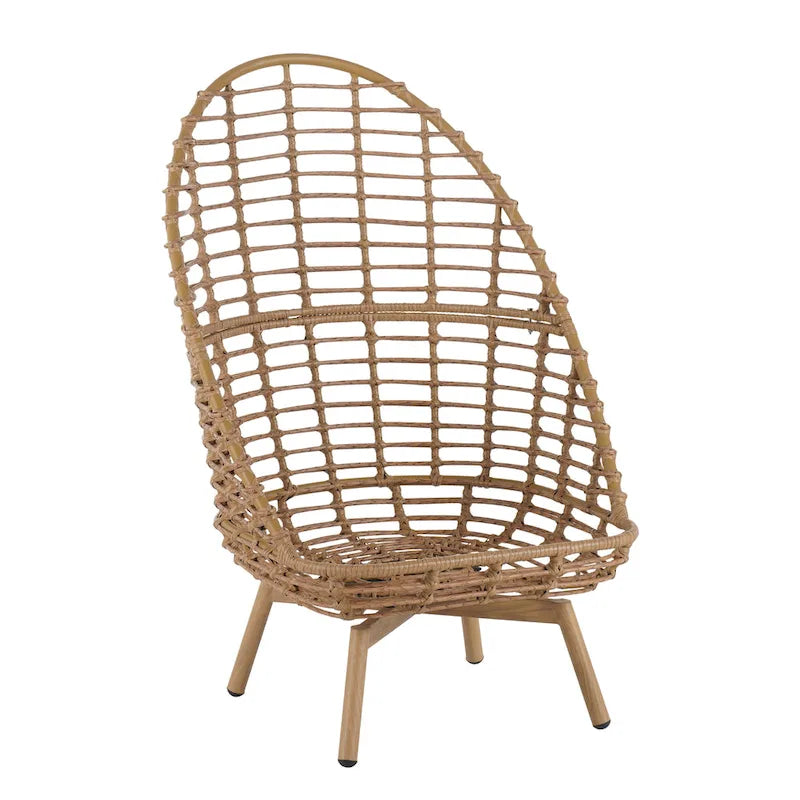 Christopher Knight Home - Mendoza Outdoor PE Rattan Lounge Chair