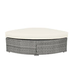 Patio Furniture Set Outdoor Furniture Daybed Rattan Sectional Furniture Set Patio Seating Group With Cushions and Center Table