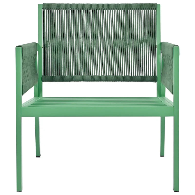 4-Piece Patio Furniture Set, Outdoor Garden Conversation Set with Tempered Glass Table, Deep Seating and Thick Cushion