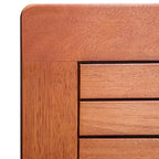 Reddish Brown Folding Bistro Table