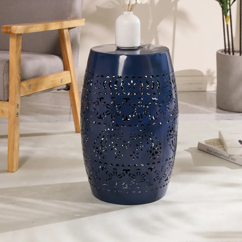 Tavolino,COLORE BLU SCURO