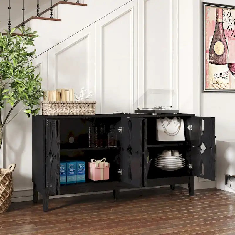 Versatile Mid Century Modern Storage Cabinet for Various Rooms