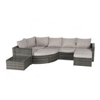Outdoor Patio Sofa Set for Poolside Relaxation and Entertainment