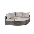 Outdoor Patio Sofa Set for Poolside Relaxation and Entertainment