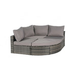 Outdoor Patio Sofa Set for Poolside Relaxation and Entertainment
